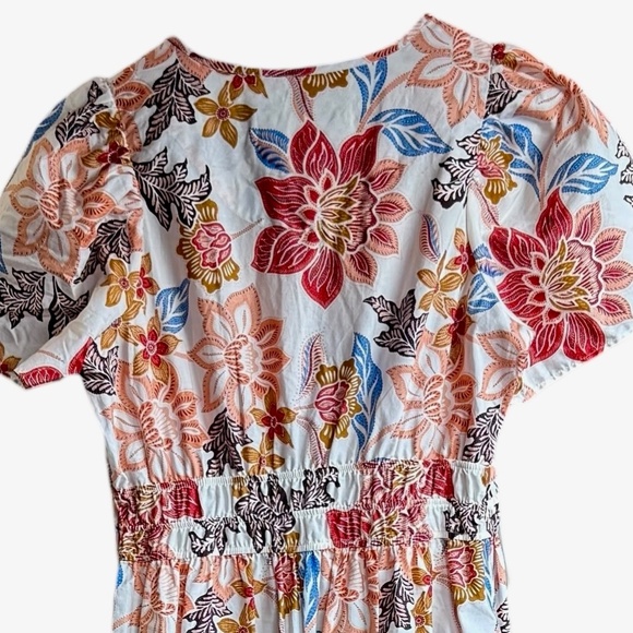 NWT Anthropologie Somerset Maxi Dress Botanical Print Sz S - Picture 7 of 10